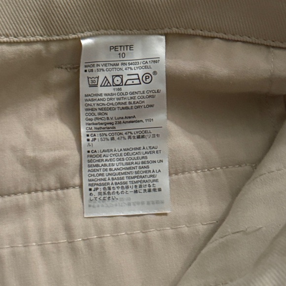 Wide leg high rise crop pant - Picture 6 of 6